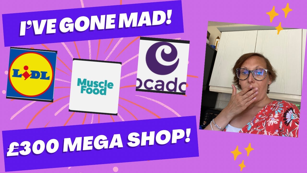 £300 Mega stock up! Fridge, freezer and cupboards! Lidl Ocado