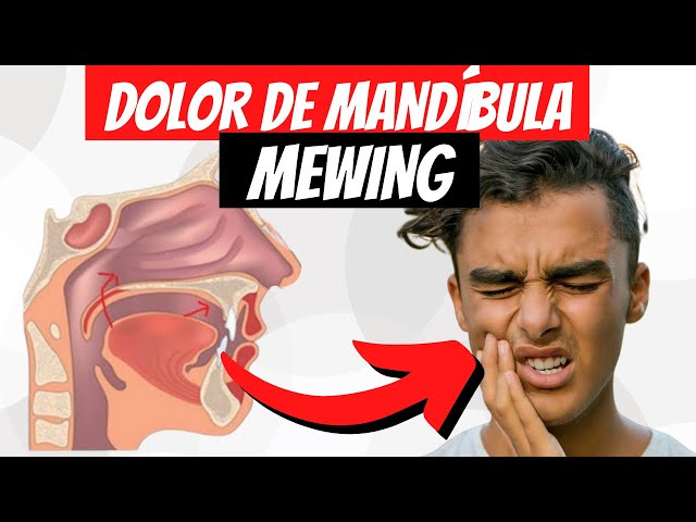 Cómo marcar la Mandíbula con Mewing #mandibula #mewing