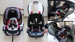 Graco 4ever Review, Harness Adjustment, and Installation (Step by step)
