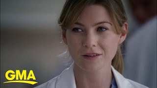 Celebrity Exclusive look at Meredith Grey's exit on 'Grey's Anatomy' l GMA Wealth