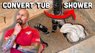 How to Convert a Bathtub to a Walk In Shower by Fort Knox Co. 21,487 views 9 months ago 17 minutes