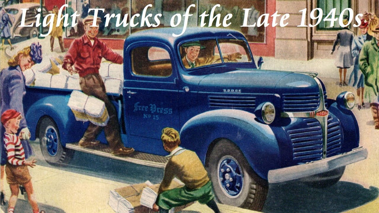 Light trucks of the Late 1940s
