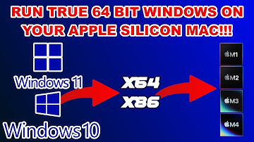 Run Windows 10 and Windows 11 x64 on your Apple Silicon Mac #Windows #Apple #Silicon #M1 #M2 #M3 #M4