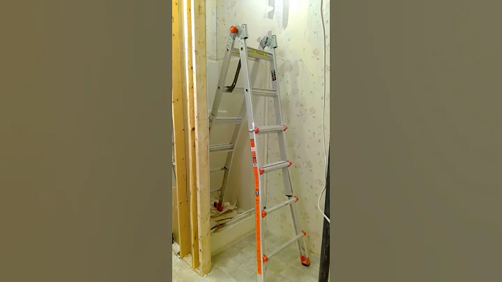 Day 2 of master bath remodel.