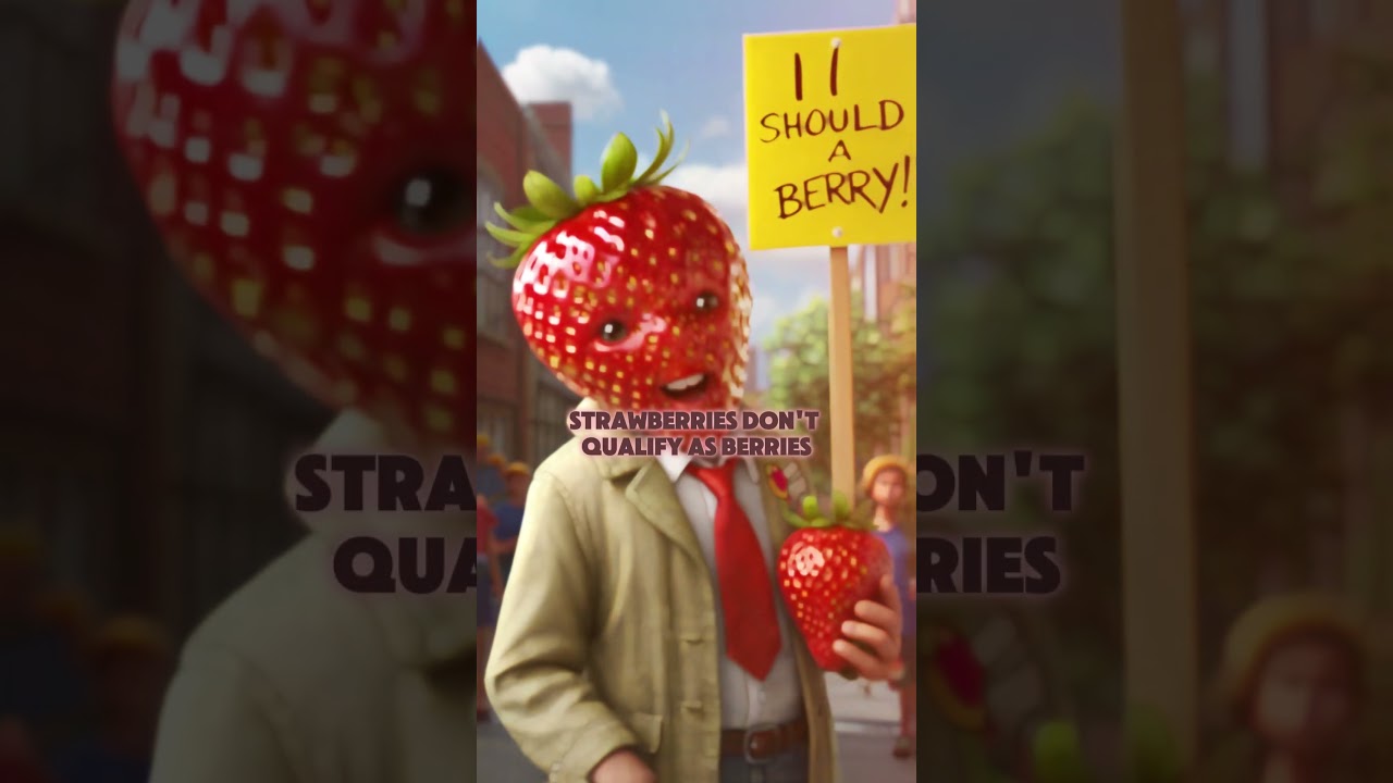 🍌🤯 Bananas Are Berries, But Strawberries Aren't?! 🍓 
