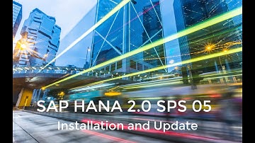SAP HANA 2.0 SPS 05 - Installation