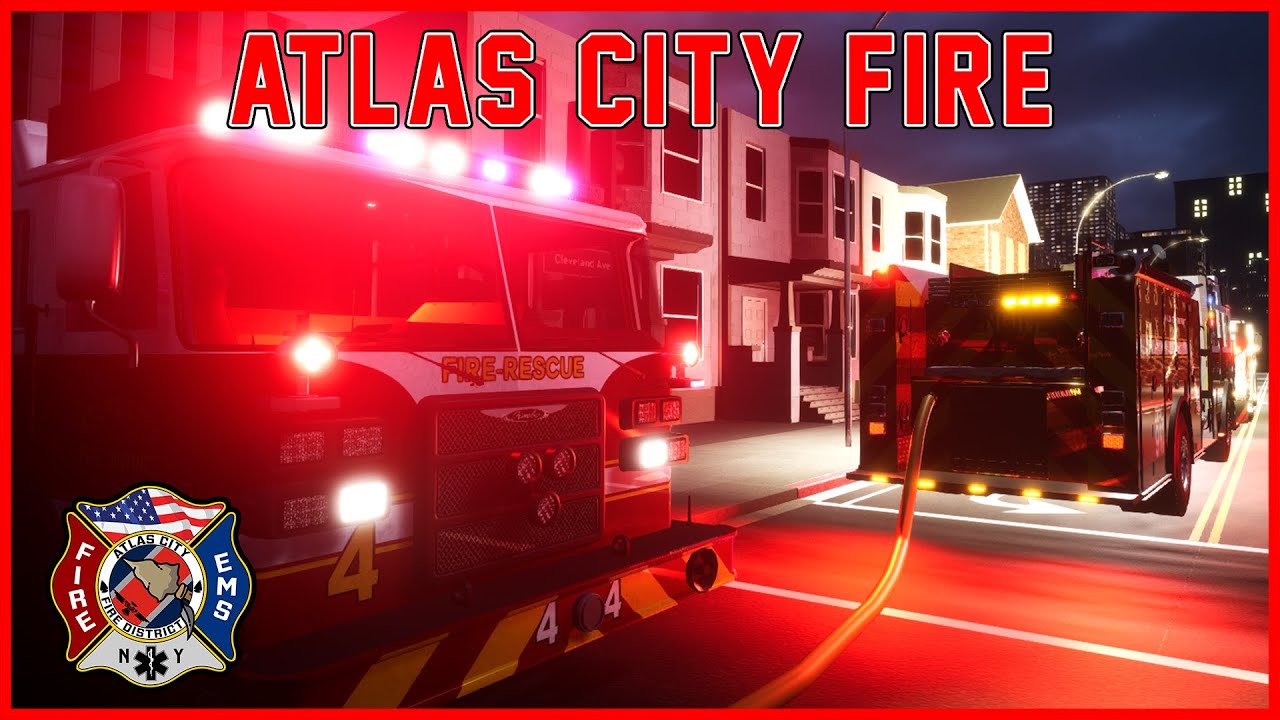 🔥ENTRAPMENT - Structure Fire!! | Atlas City Fire District #6 - YouTube