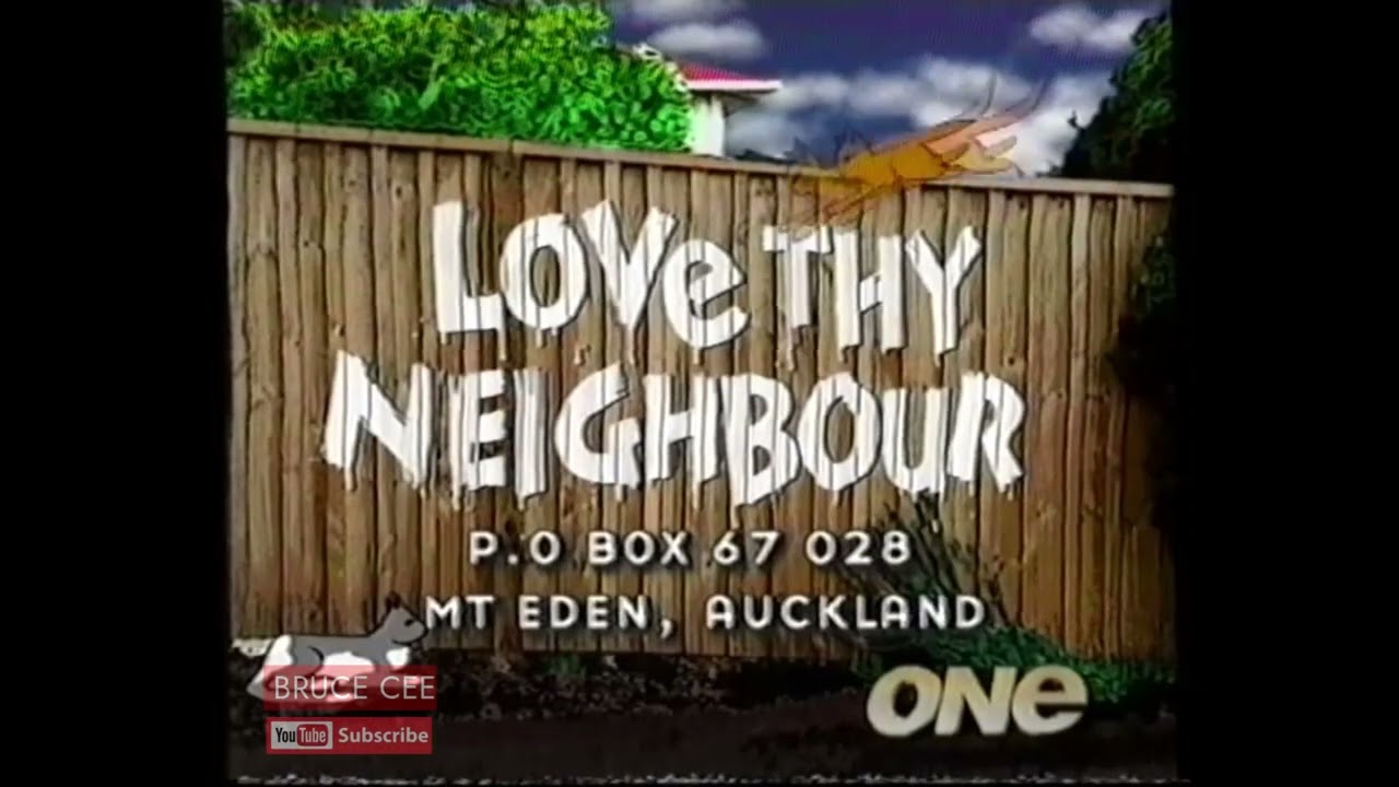 1999 Promo, Love Thy Neighbour TV1 NZ VHS