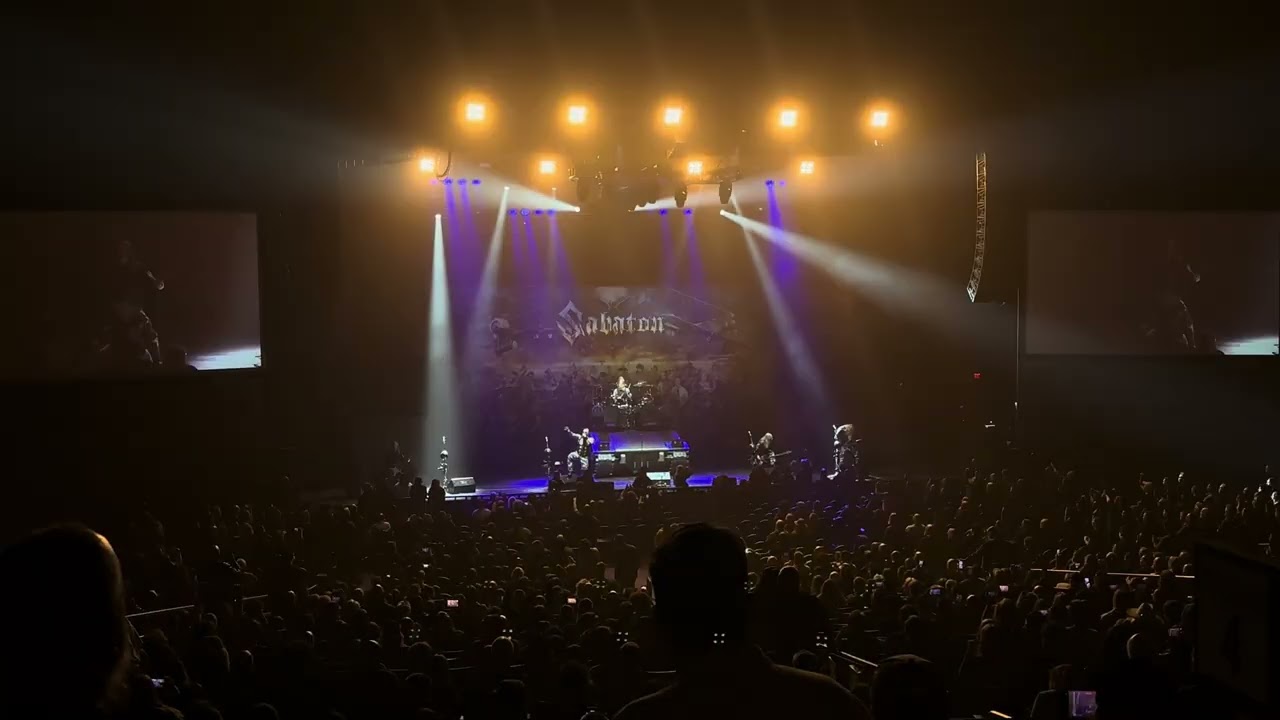 The March to War - Sabaton - Phoenix Arizona