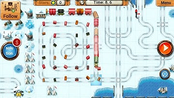 Train Track Maze 2 Long Train Gameplay - Train Game - Android Gameplay #3200