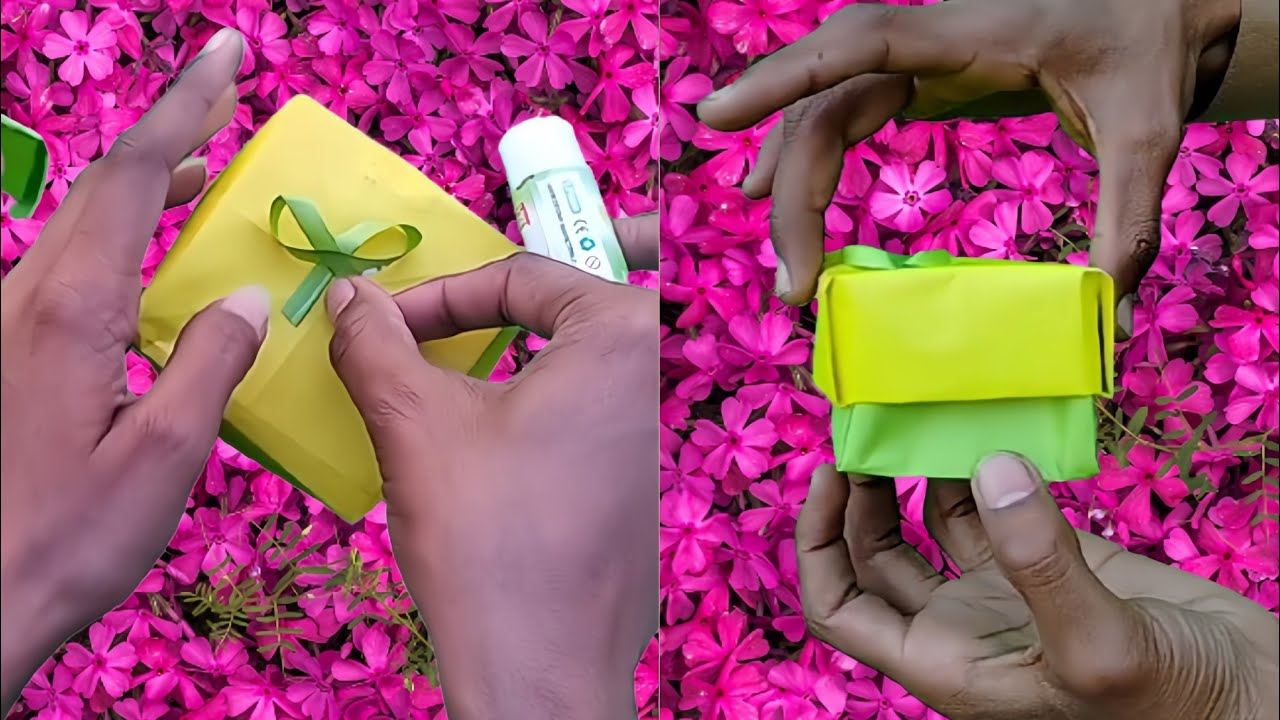 The ULTIMATE Proposal Box - EASY DIY Origami Ring Box#origami - YouTube