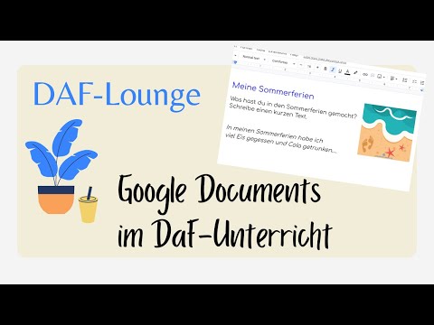 DaF Lounge - Google Documents Grundlagen