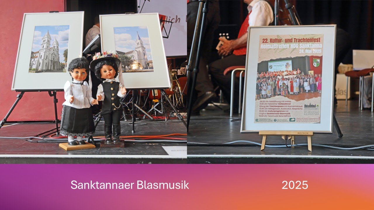 2025 05 22. Sanktannaer Blasmusik 22. Heimattreffen HOG Sanktanna