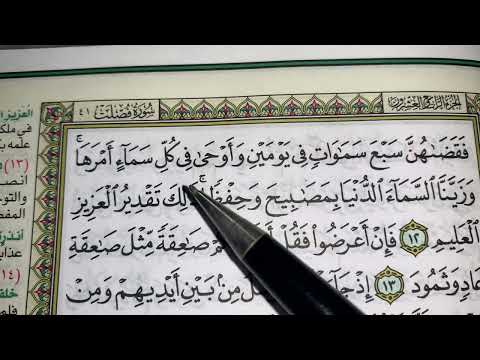 كيف نطبق قواعد التجويد عند قراءة سورة فصلت ج٢