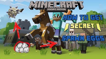 Minecraft Pocket Edition :: How to get Secret Spawn Eggs in MCPE 0.16