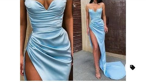 HOW TO MAKE TRENDY DRAPED SKIRT WITH HIGH SLIT / DRAPING FOR BEGINNERS