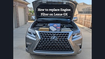 How to replace Engine Air Filter on Lexus GX460 | No tools necessary