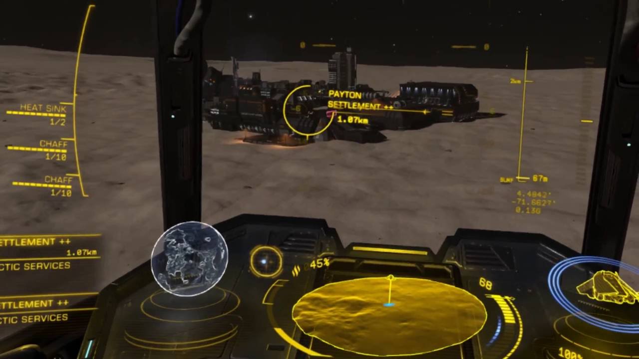 Elite Dangerous - How to get Cracked Industrial Firmware and other Planetary Data (oculus rift)