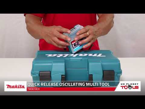 Makita TM3010CK Oscillating Multi Tool Quick Release (110V) | UK Planet Tools