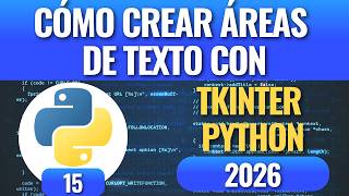 Cómo crear áreas de texto con Tkinter y Python
