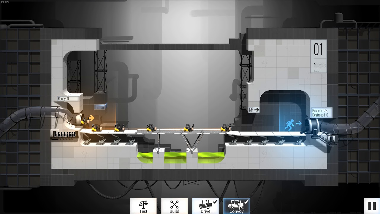 Bridge Constructor Portal Level 1 - YouTube