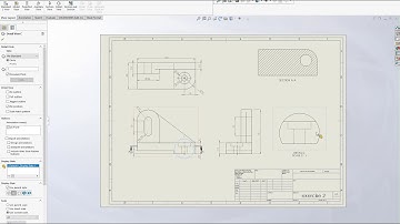 Solidworks - make drawing from part.