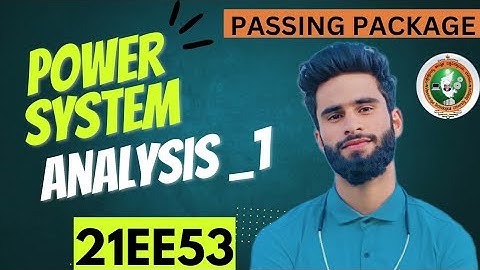 Power System Analysis Important Questions Vtu 💯📝