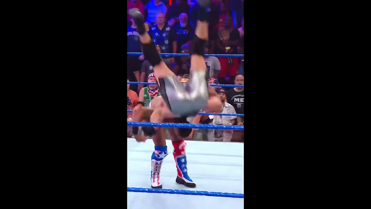 Grayson Waller Hits Flipping DDT On Carmelo Hayes Short