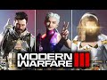 All Operator Select Animations in CALL OF DUTY: MODERN WARFARE 3