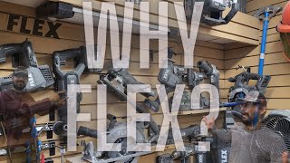 Milwaukee, DeWalt OR Flex THE BEST? NO? then WHY FLEX?