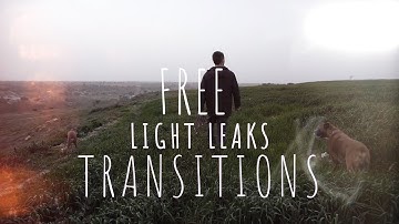 3 Free Light Leaks Transitions for Premiere Pro