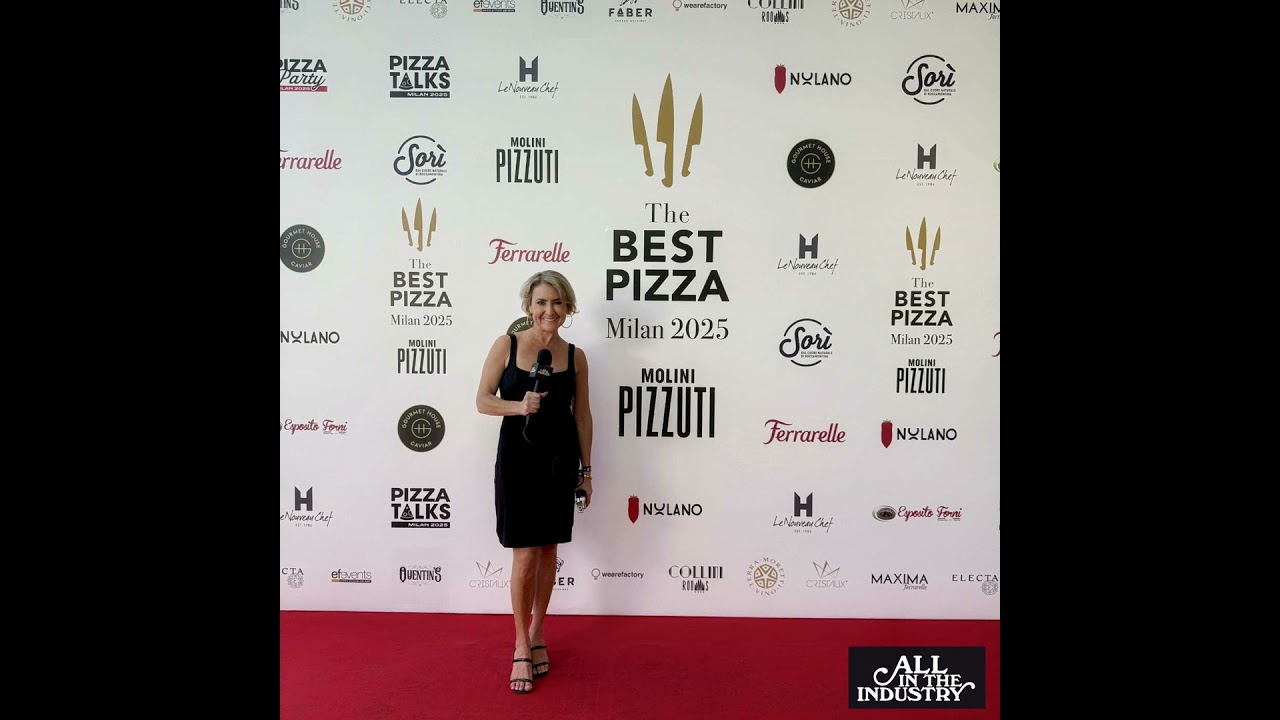 "On the Road" at The Best Pizza Awards 2025, Milan, Italy; Vaughan Mabee, Amisfield Restaurant, Q...
