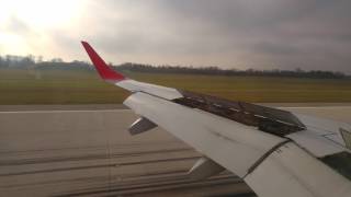 Aterrizaje en Aeropuerto de Munich. 8 nov 2016.