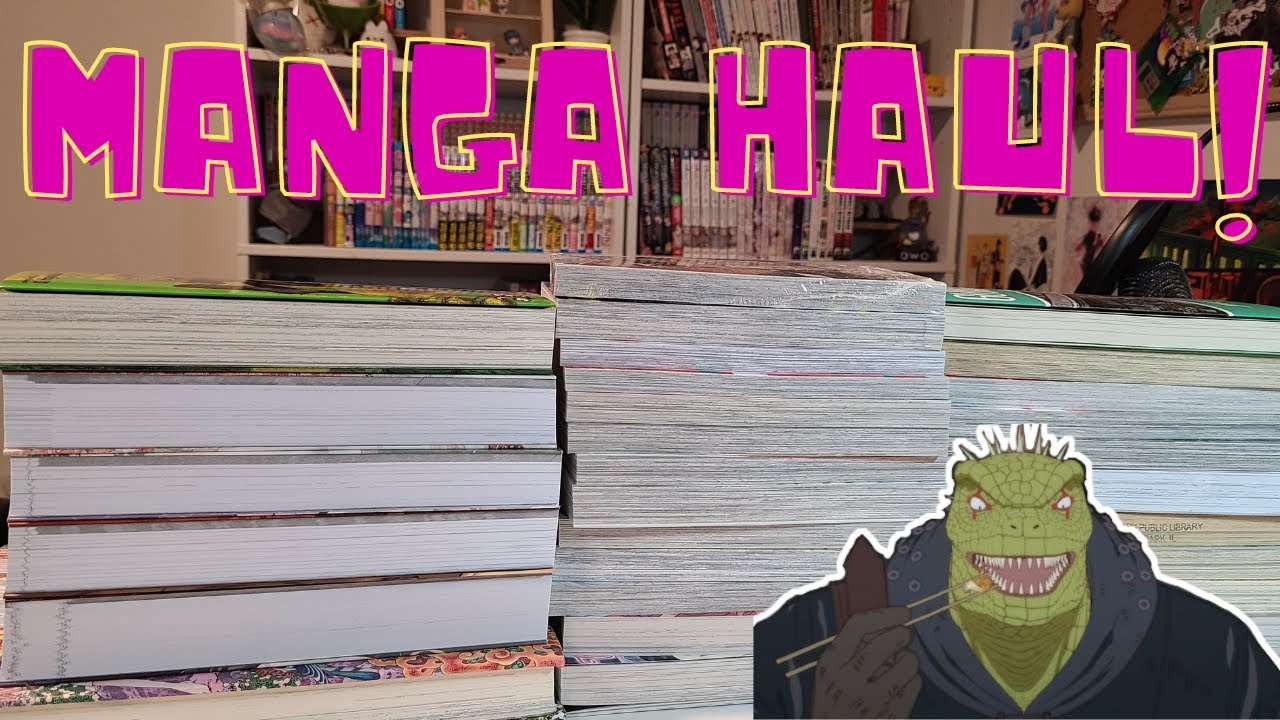 Awesome Manga Haul and Unboxing | November + December 2022