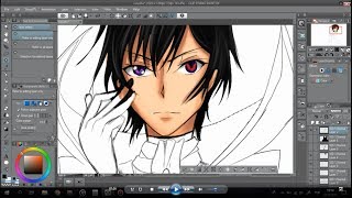 Code Geass- Lelouch Vi Britannia/Zero [Speedpaint]