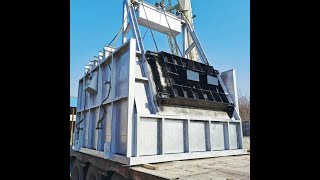 Gas-fired Aluminum melting furnace testing before delivery, how big the 3T aluminum NPG furnace is?