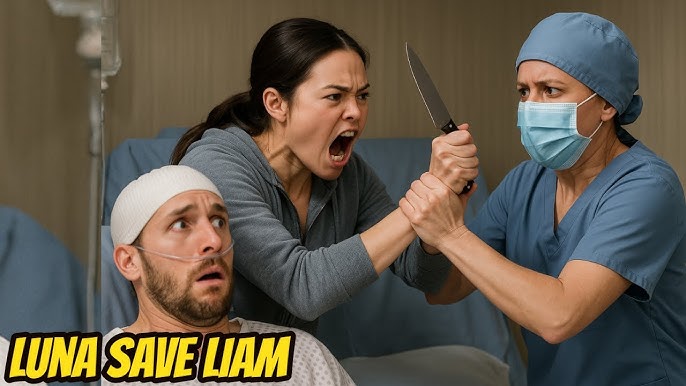 Luna fights killer to protect Liam in hospital The Bold and the Beautiful  Spoilers - YouTube