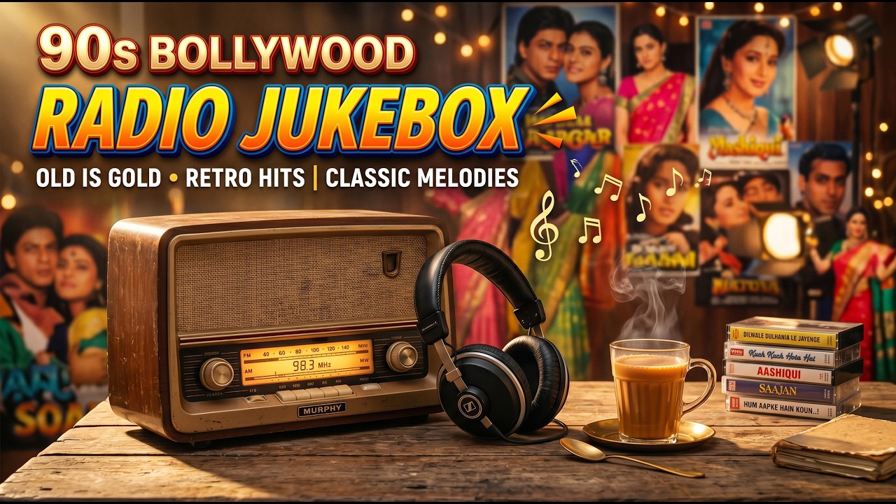 Kumar Sanu & Alka Yagnik Radio Jukebox | 90s Bollywood Hits (Non-Stop Romantic Songs)