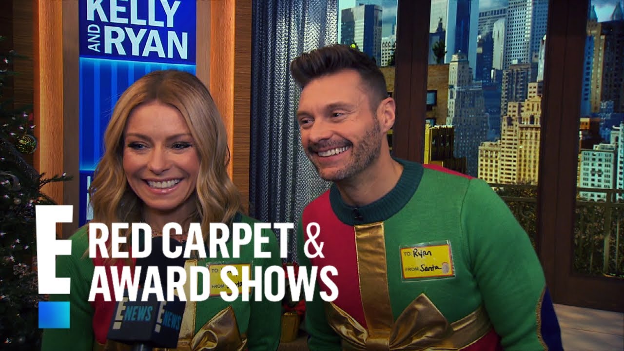 Kelly Ripa Stole Ryan Seacrest's Christmas Sausage Balls | E! Red Carpet & Award Shows