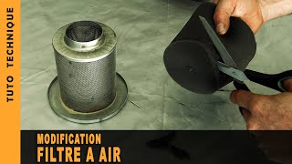 FILTRE A AIR MOUSSE Voir Tuto ! vidéo