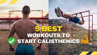 How To Start Calisthenics at Home for Beginners | 🔥Calisthenics for Beginners Workout | FULL ROUTINE screenshot 5