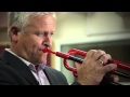 Making your first sound on the pTrumpet, with Mike Lovatt. Lesson 1