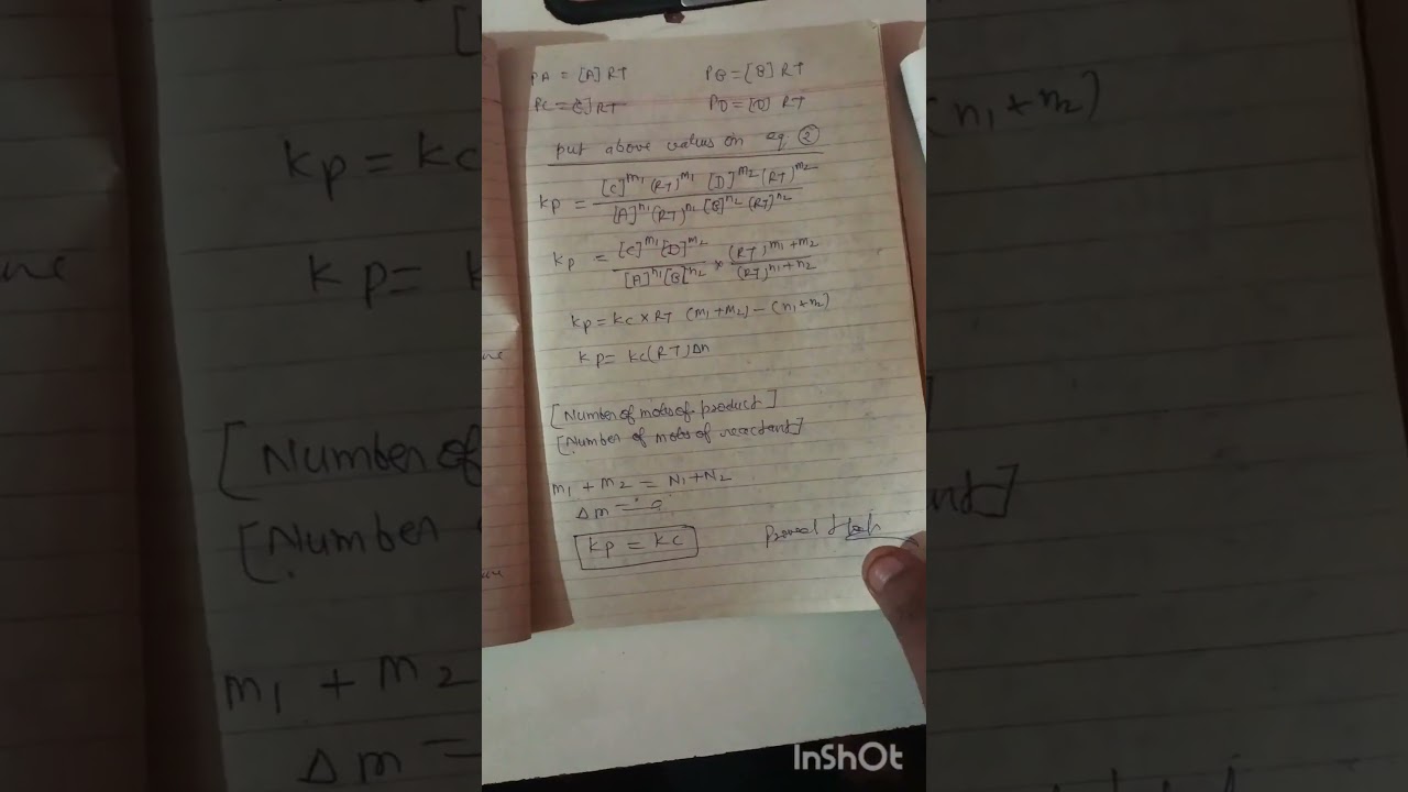 Unit-2   Derivation Law of mass action, Le-Chatelier's  principle, Clapeyron-Clausius equation