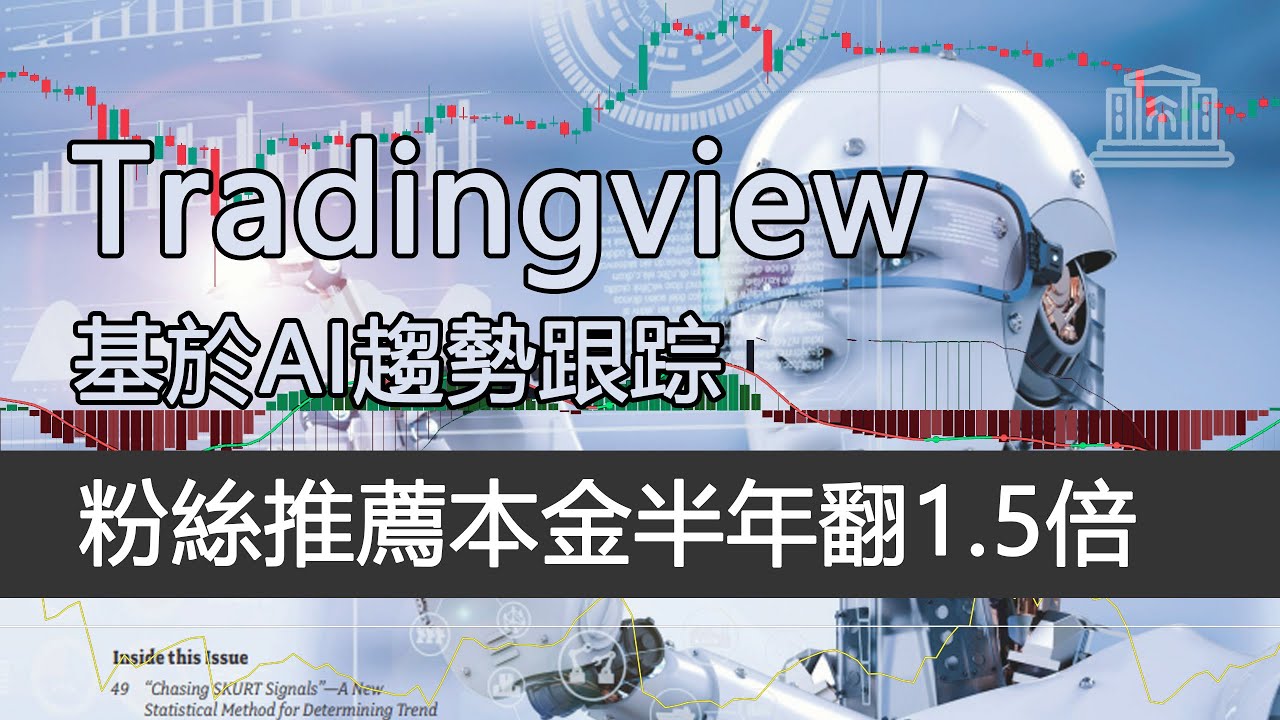 tradingview|粉絲推薦AI趨勢交易策略|半年本金翻1.5倍（完整教程 + 真實結果）