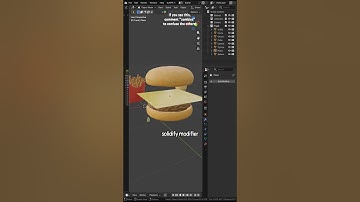 The easies way to make your cheese in Blender! 🧀#blender3d