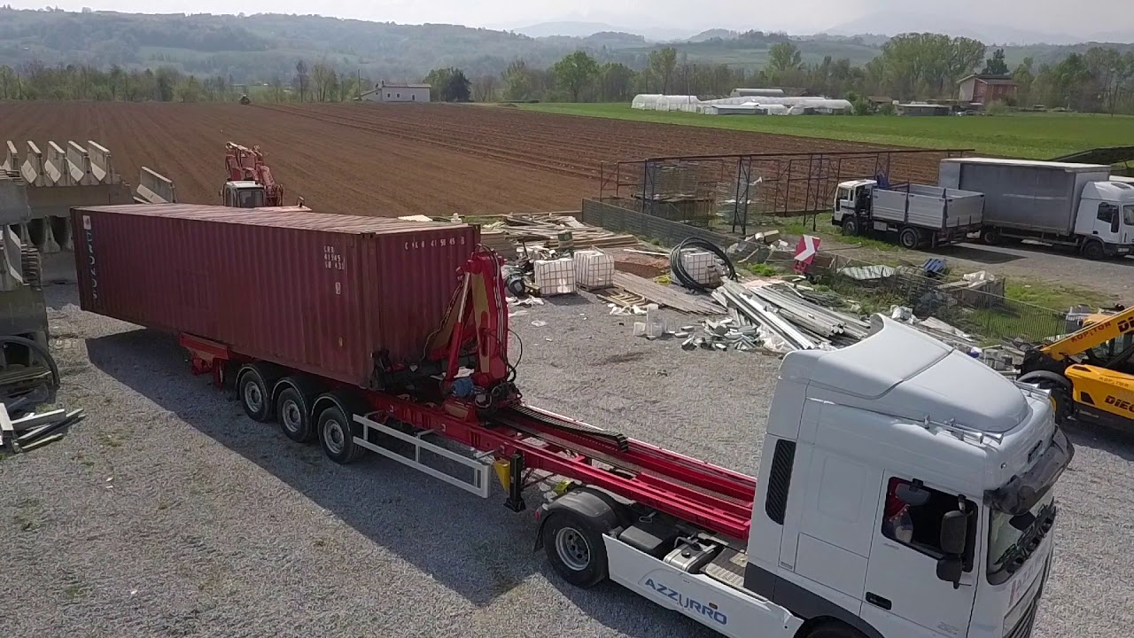 IRONARM - Sistema auto caricante per container ISO modello IRONARM 40/25