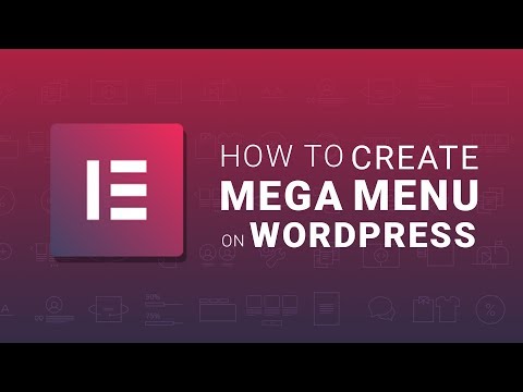 How to Add to Your Website a Mega Menu? Elementor Tutorial.