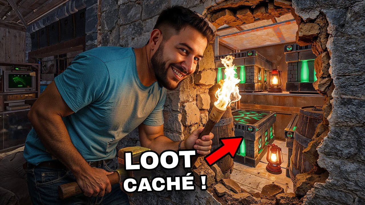 JE RAID UNE SALLE AVEC DES COFFRES CACHÉE | Rust Duo FR ft.  