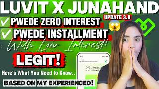 Legit Pwede Zero Interest  Pwede Installment Si Luvit Card X Junahand update 30  Paano