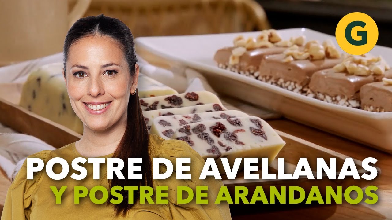 POSTRE de AVELLANAS 🌰 y POSTRE de ARÁNDANOS  por Estefi Colombo | El Gourmet